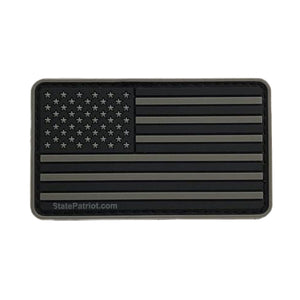 AMERICAN FLAG PATCH - BLACKOUT