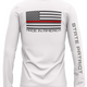 STATE PATRIOT PREMIUM - RED LINE LONG SLEEVE WHITE