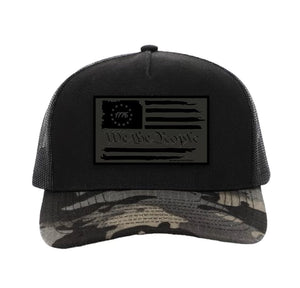 SNAP BACK CAMO BRIM - WE THE PEOPLE patch